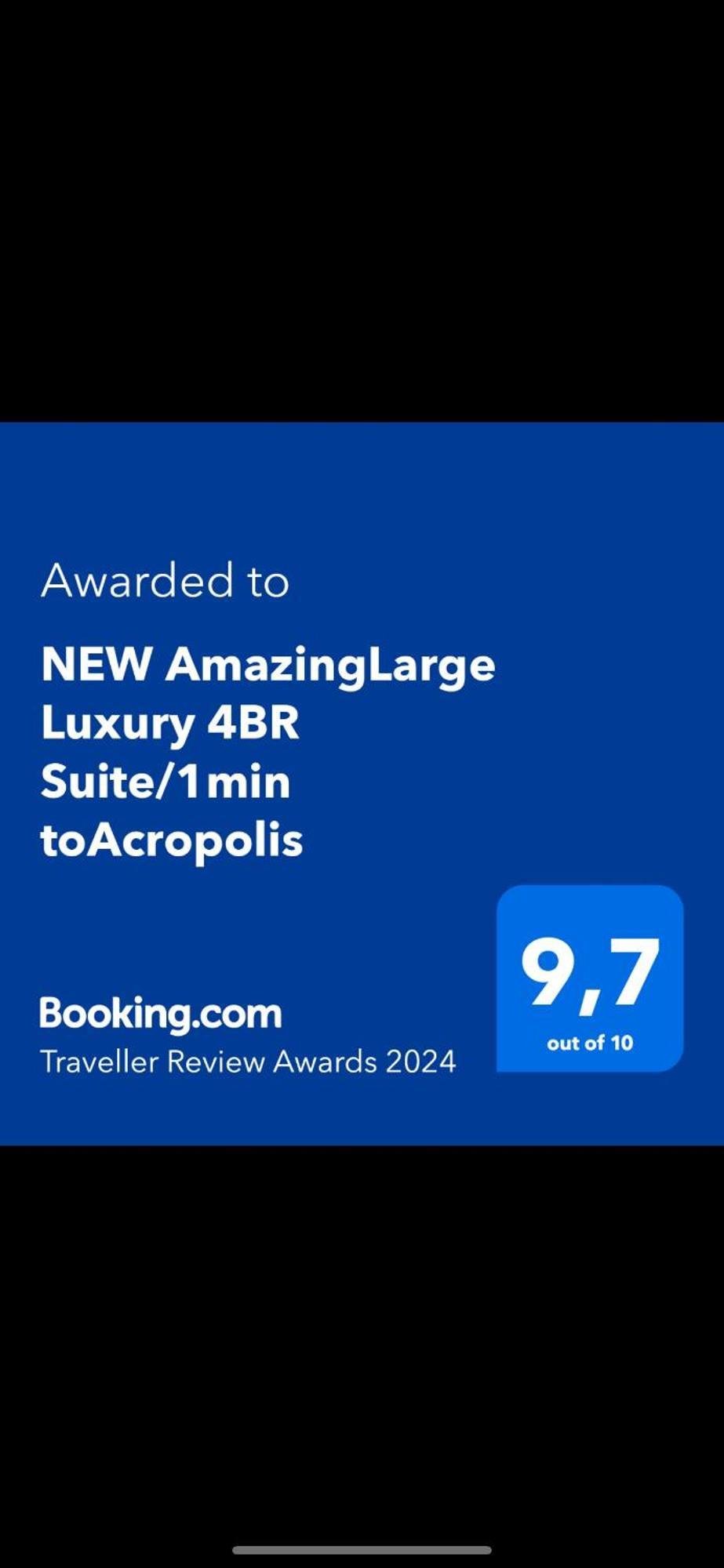 New Amazinglarge Luxury 4Br Suite/1Min Toacropolis Athens Ngoại thất bức ảnh